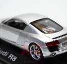 Модель автомобиля Audi R8 ice silver